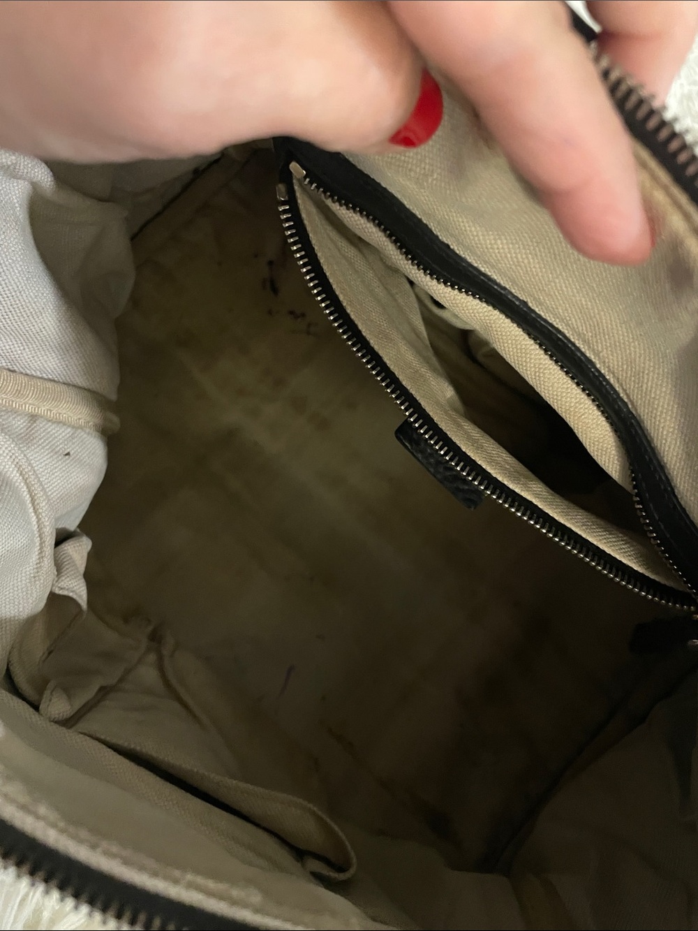 Gucci Vintage Sherry Line Boston Bag - with some damages - Picture 9 of 9